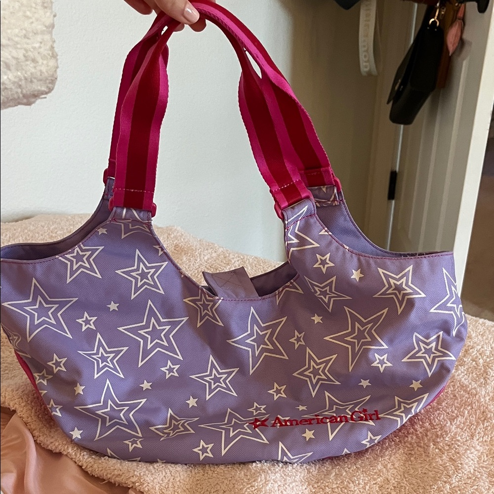 American Girl Lavender Star Shoulder Bag